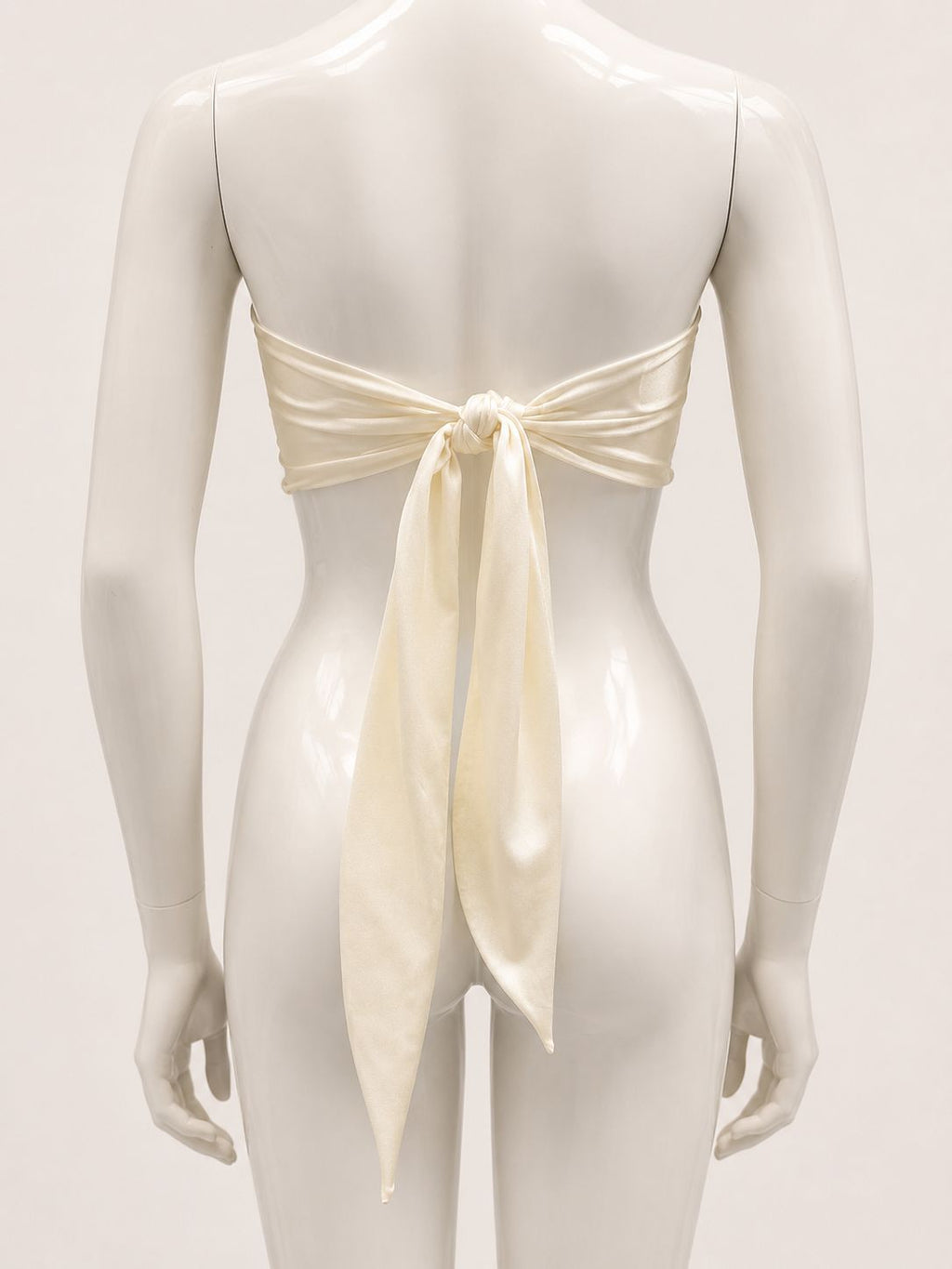 Bandeau Tie back top