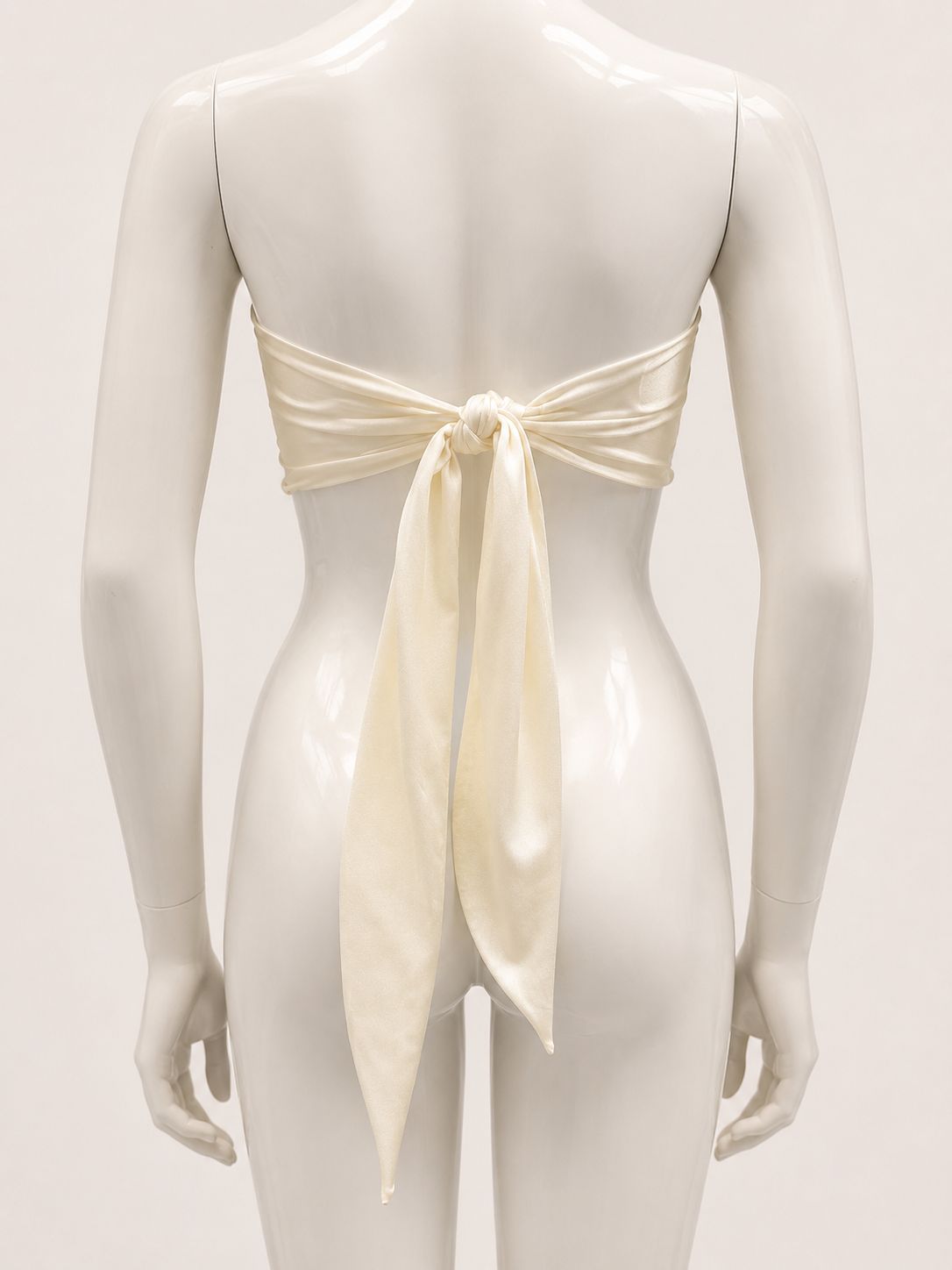 Bandeau Tie back top